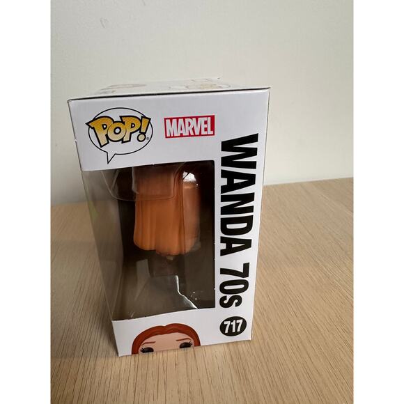 Wandavision - Wanda 70s Funko Pop No 717 - NEW - Picture 3 of 5